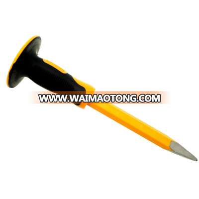 Cold Chisel Stone Chisel with Rubber Handle High Quality